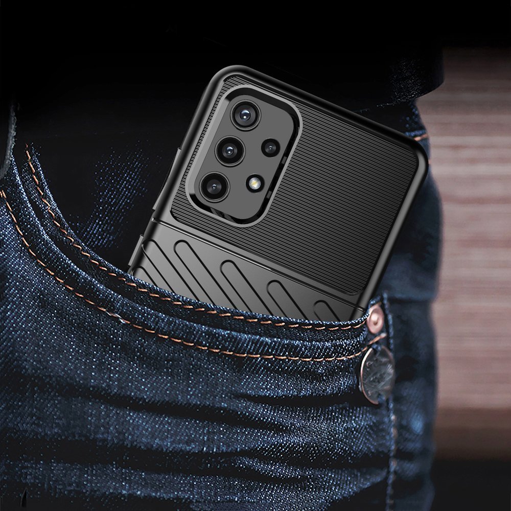 Izturīgs Thunder vāciņš Nokia 5.4 - zila