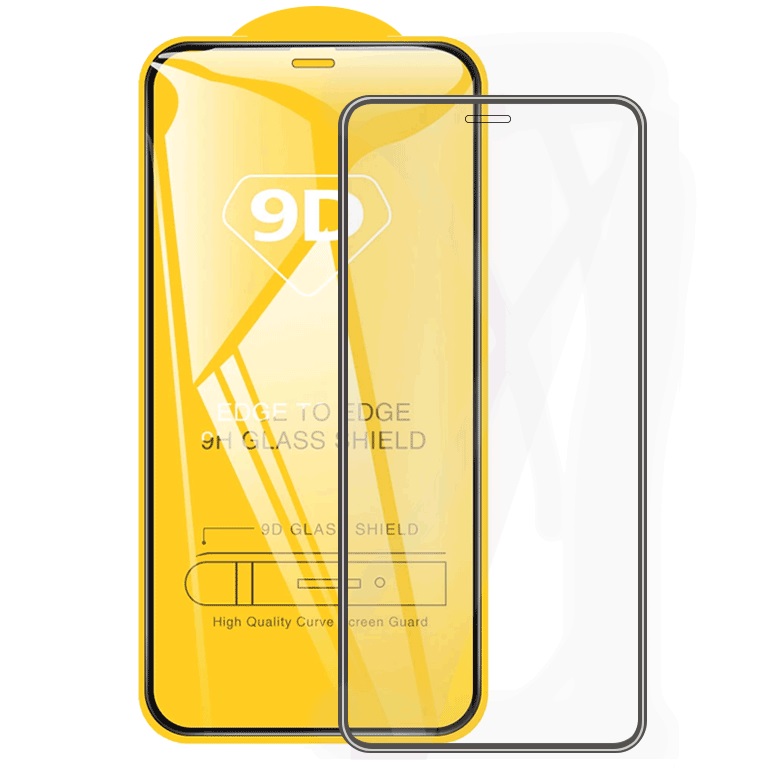 9D aizsargstikls Fénix Xiaomi Redmi S2 - melna