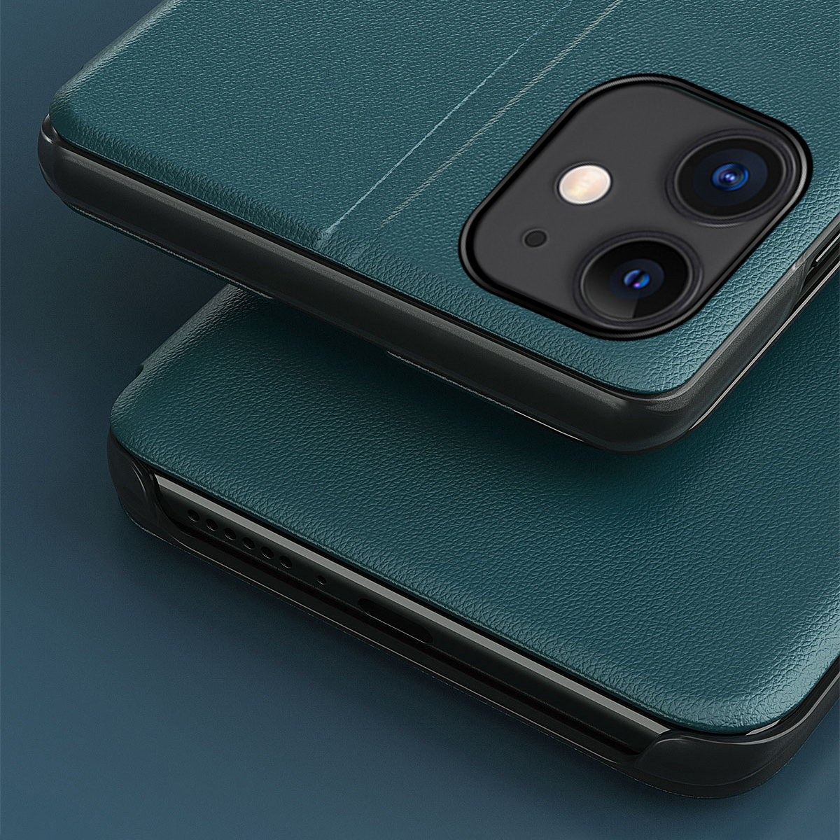 Eleganta grāmatu vāciņš View Case Apple iPhone 13 Mini - sarkana