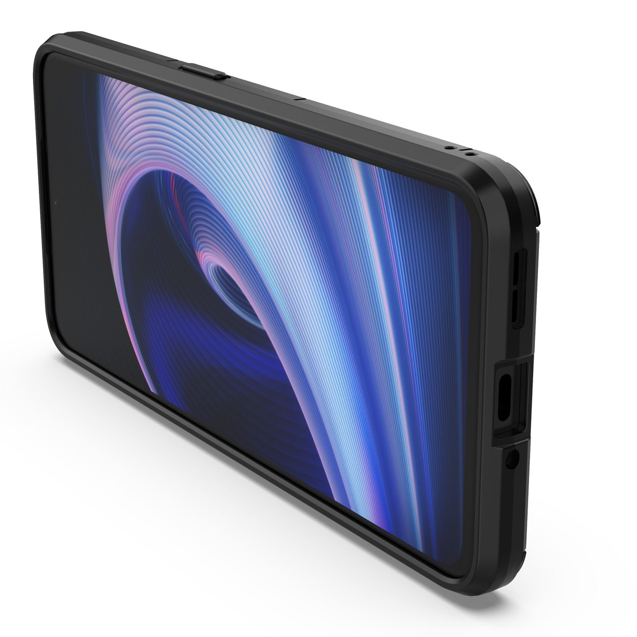 Izturīgs vāciņš Ring Armor Case OnePlus Ace - melna