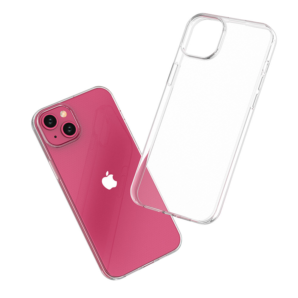 Caurspīdīgs aizsargpārvalks priekš Apple iPhone 15 Plus - caurspīdīgs
