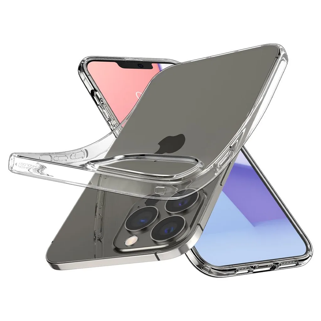 Spigen Crystal Flex maciņš priekš Apple iPhone 14 Pro - caurspīdīgs