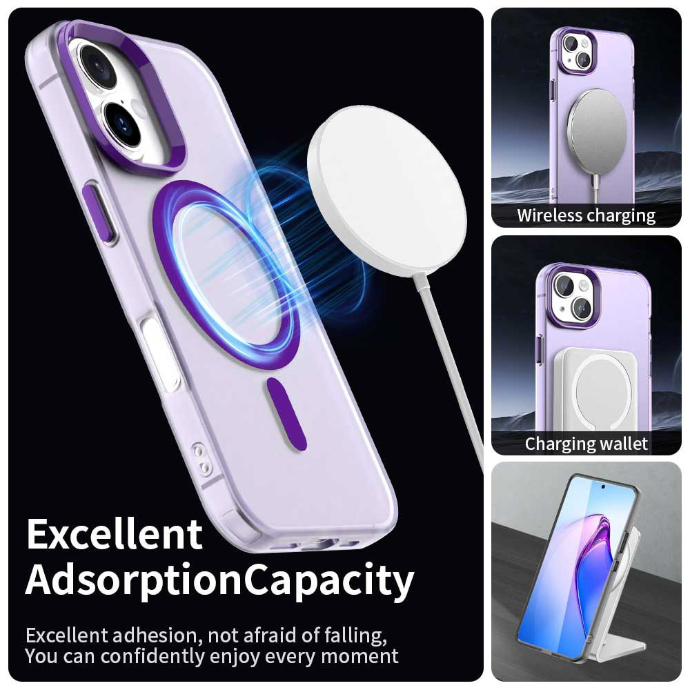 Techsuit - CandyCase MagSafe vāciņš priekš Apple iPhone 17 - balta