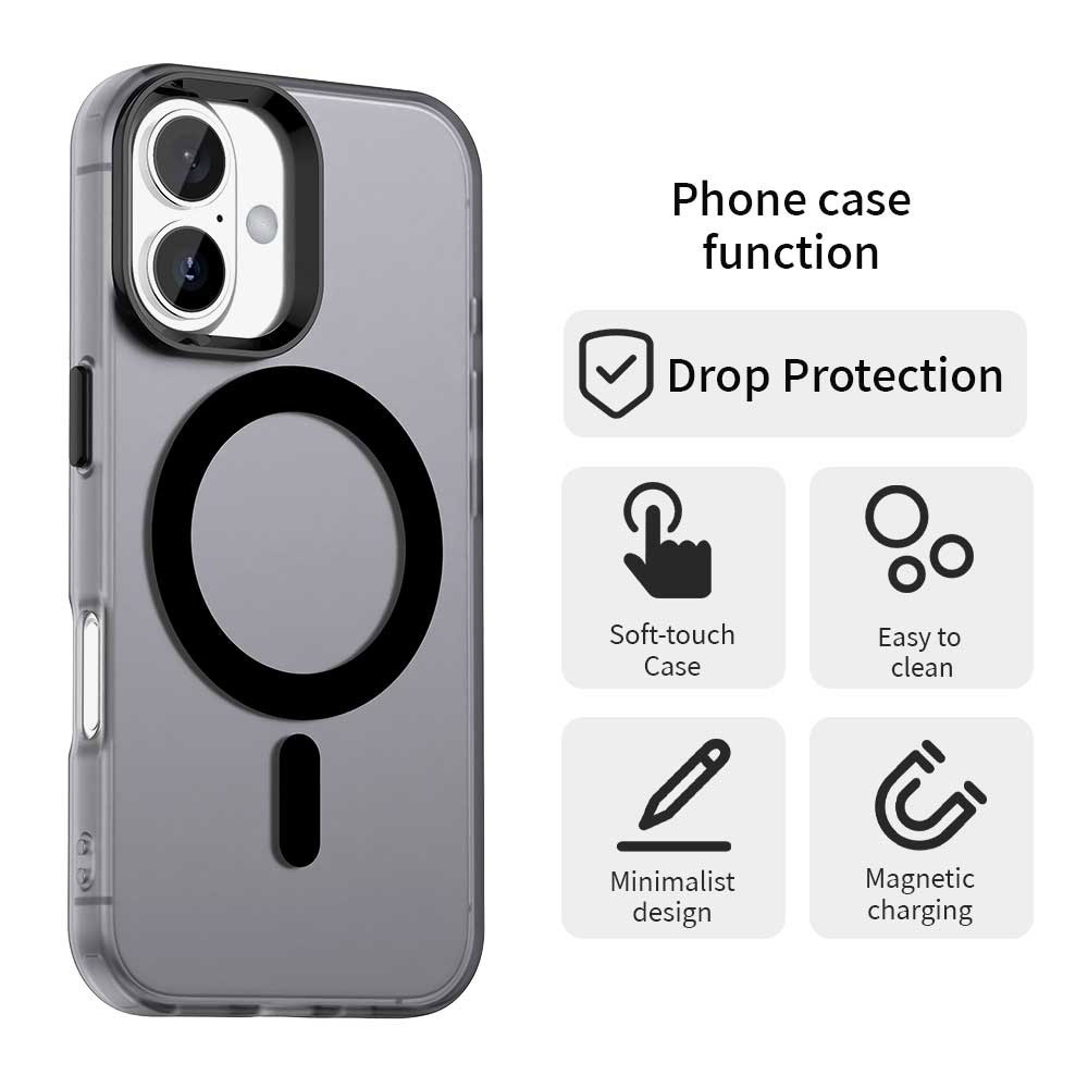 Techsuit - CandyCase MagSafe vāciņš priekš Apple iPhone 17 - balta