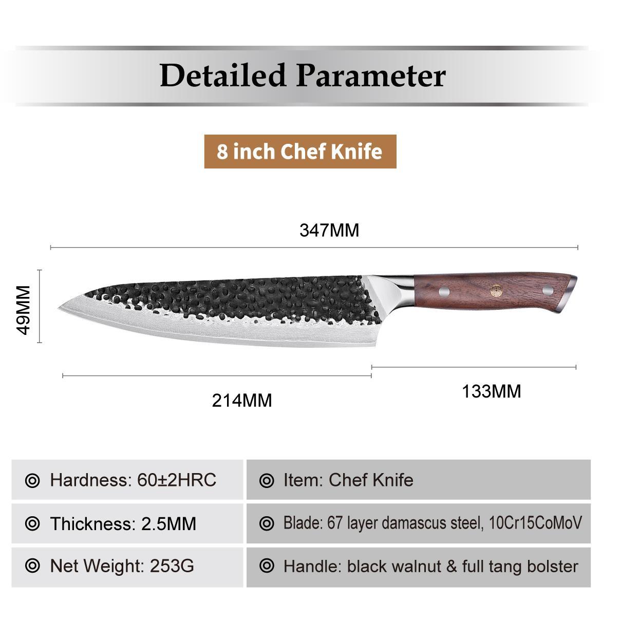 Damaskas virtuves nazis TE-37529 - Chef / Brūna