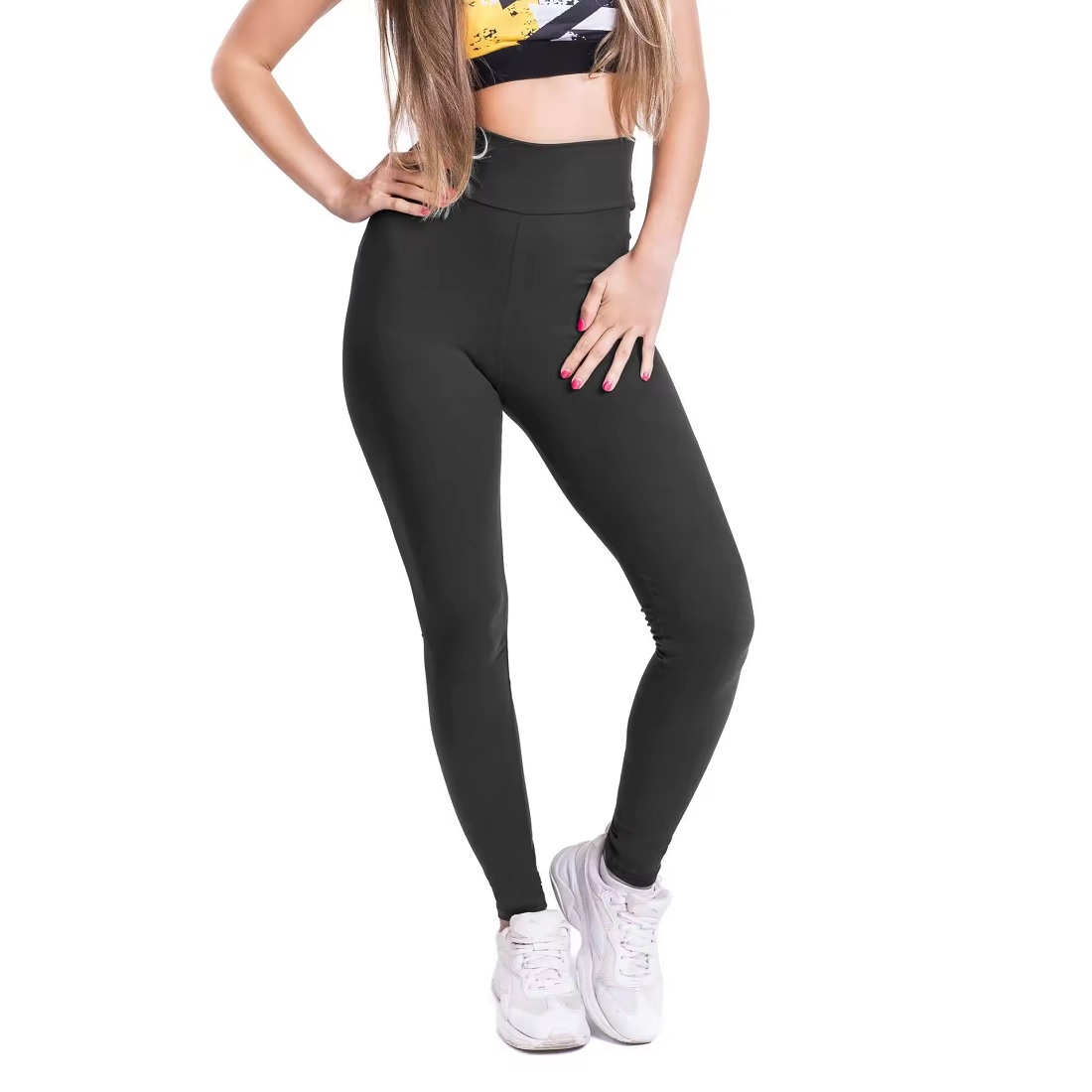 Legingi CO-30787 - Pelēka / S