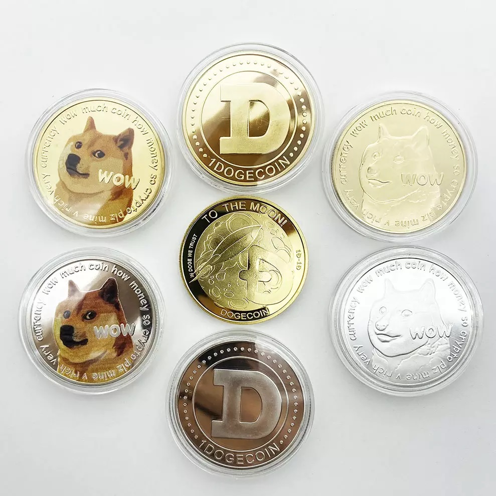 Monēta Dogecoin - Zelta / Tips2