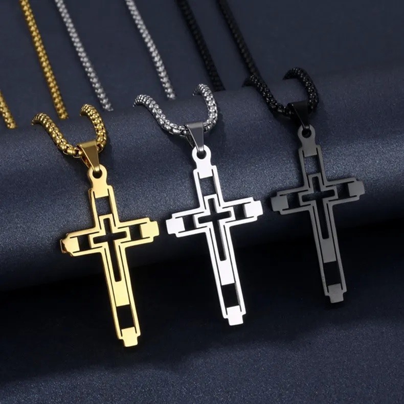 Kaklarota EM-34152 Cross - Melna