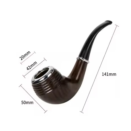Tabakas pīpe - FT12405 / Sarkana