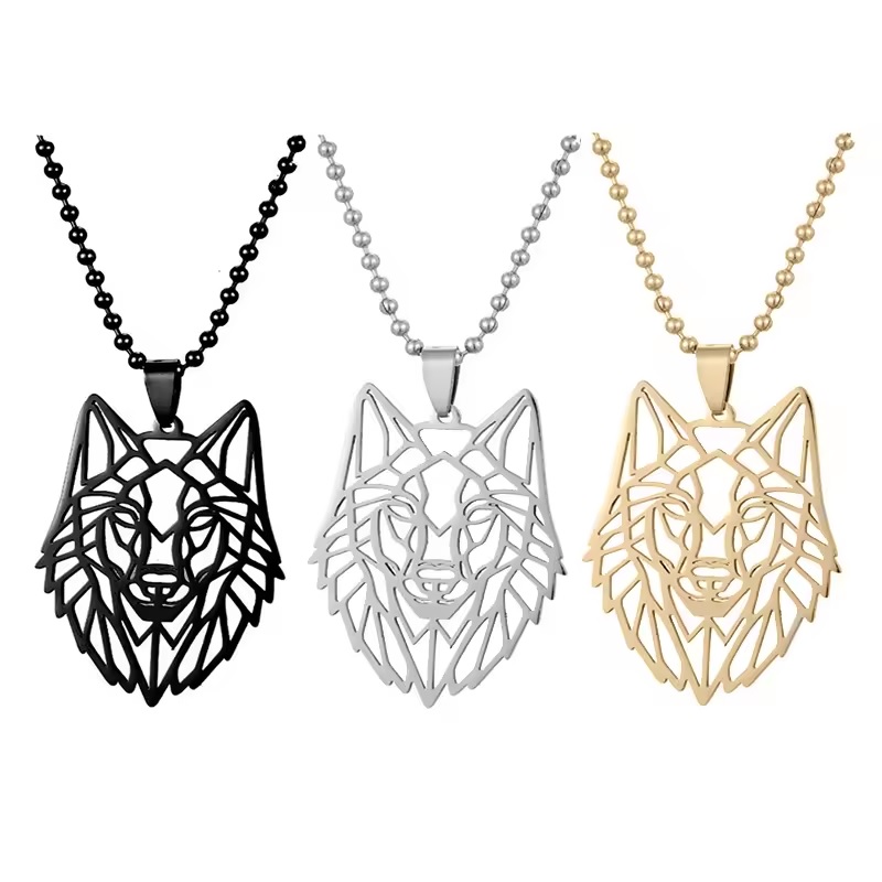 Kaklarota Hollow Wolf - Melna