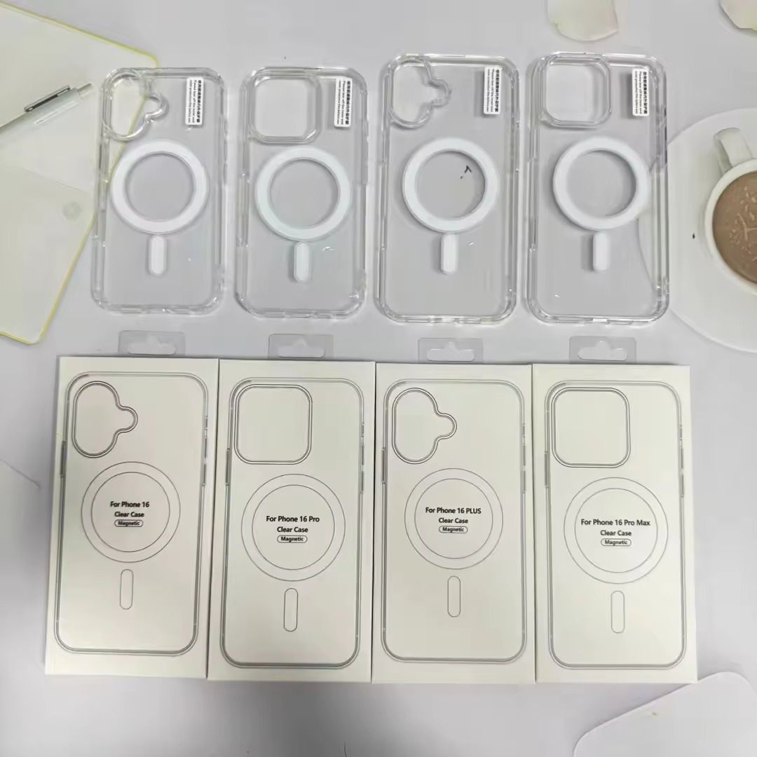 Izmael Magsafe vāciņš Apple iPhone 16 Plus - caurspīdīgs