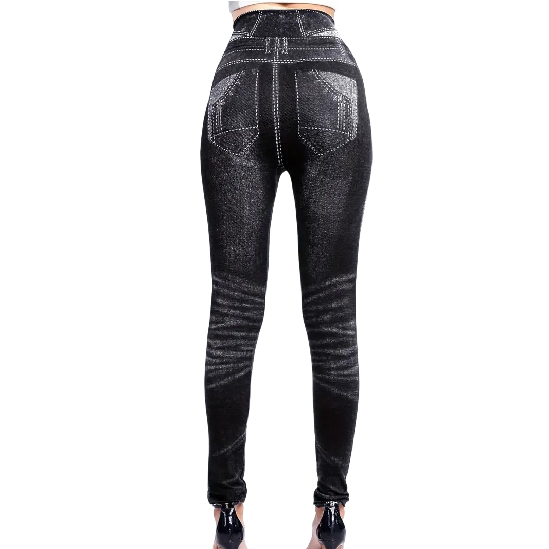 Legingi CA-30362 - Melna / XXL