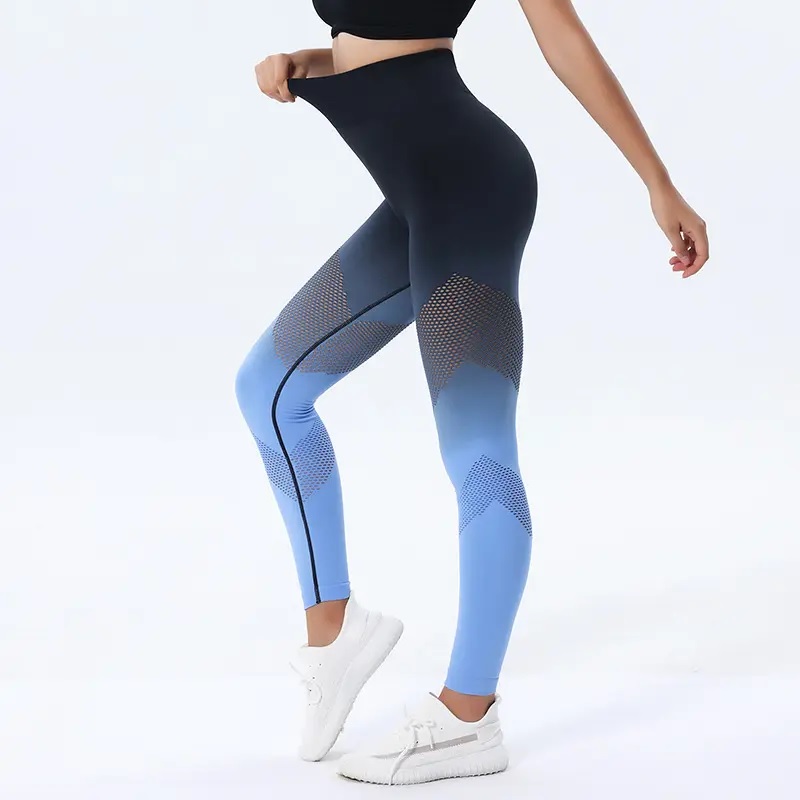 Push Up legingi DY-24924 - Zila / M