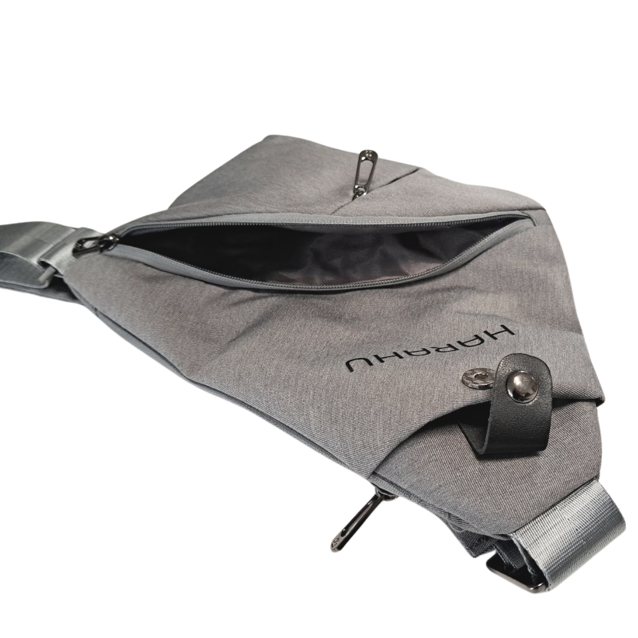 Vīriešu Crossbody Soma HARAHU Motion - Pelēka