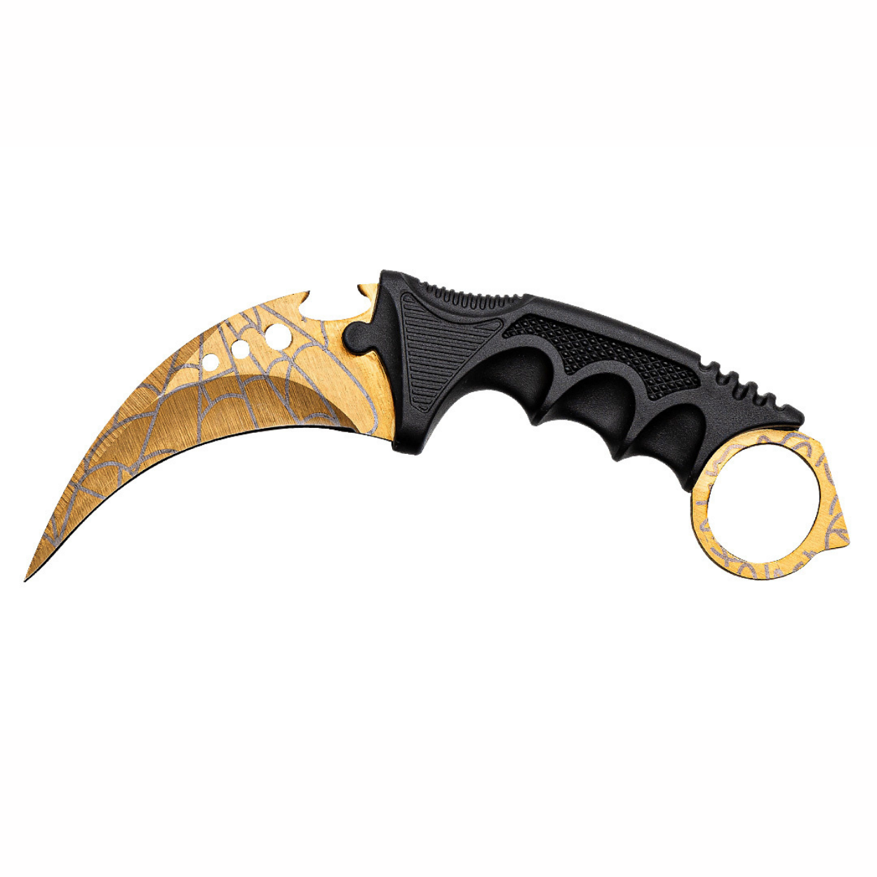 Āra nazis Karambit YK-42137 - Zelta