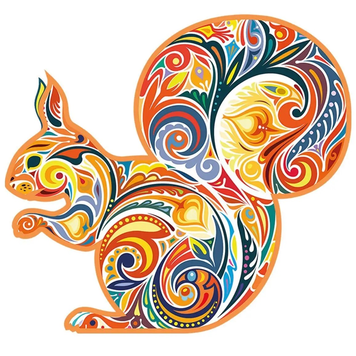 Koka puzle - Squirrel / L