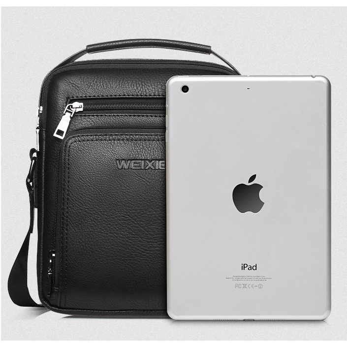 Vīriešu Crossbody soma WEIXIER MA - 15411 - Brūna