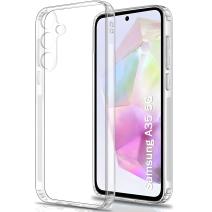 Caurs aizsargpārvalks priekš Samsung Galaxy A35 - caurspīdīgs
