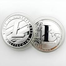 Monēta Litecoin - Sudraba