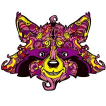 Koka puzle - Raccoon / L