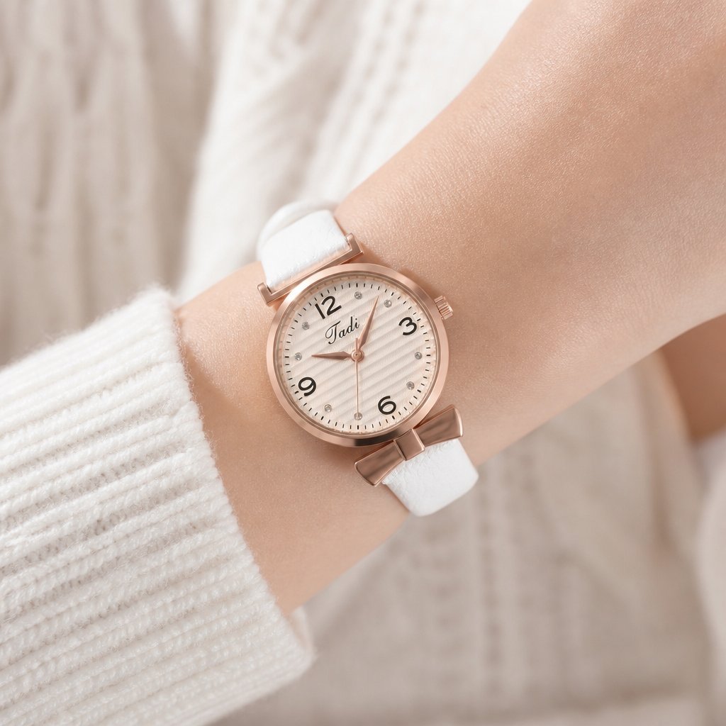 Pulkstenis PH-12996 - Balts
