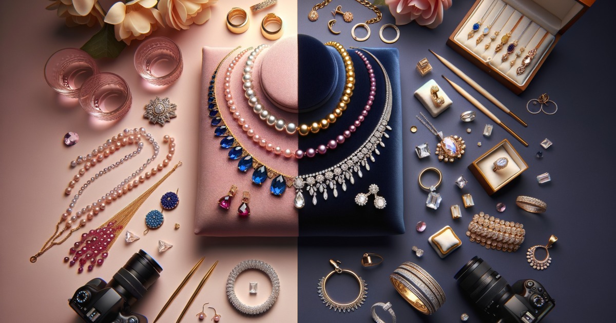 Biżuteria vs. biżuteria - różnice w materiałach i cenie